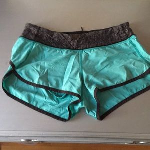 Lululemon teal shorts